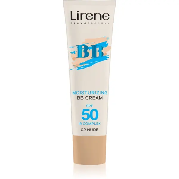 Lirene Lirene BB hidratantna BB krema SPF 50 nijansa 02 Nude 30 ml