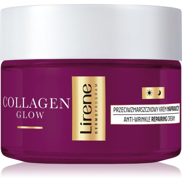 Lirene Lirene Collagen Glow 70+ krema za regeneraciju i protiv bora za njegu kože i održavanje njezine prirodne hidratacije 50 ml