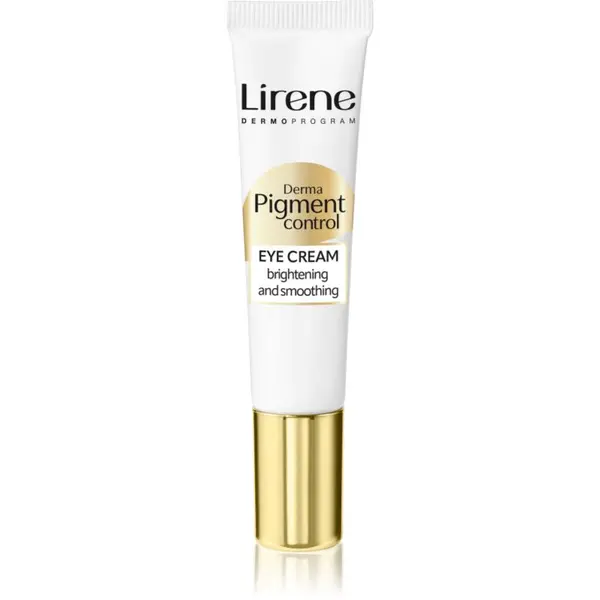 Lirene Lirene Derma Pigment Control Brightening Eye Cream krema za zaglađivanje i posvjetljivanje područja oko očiju 15 ml