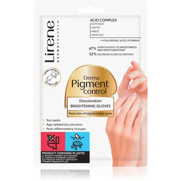Lirene Lirene Derma Pigment Control Brightening Gloves rukavice protiv pigmentnih mrlja 1 par