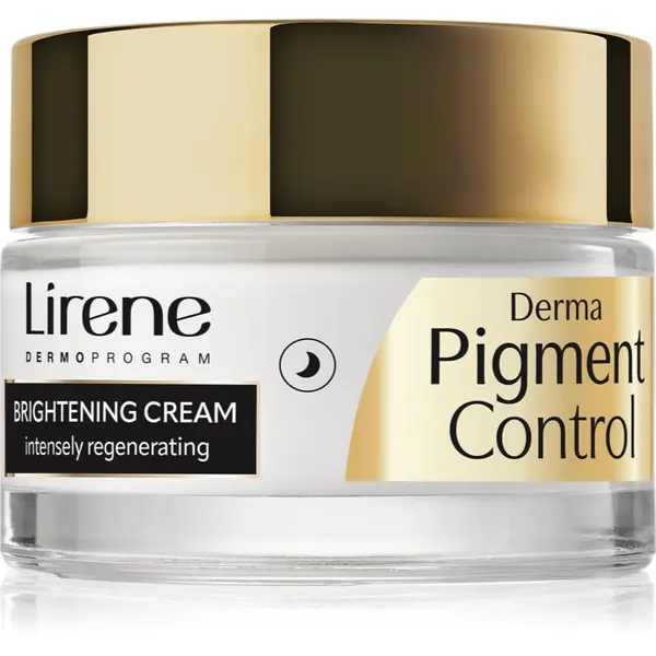Lirene Lirene Derma Pigment Control Brightening Night Cream posvjetljujuća noćna krema za lice s hiperpigmentacijom 50 ml