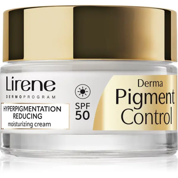 Lirene Lirene Derma Pigment Control Cream SPF 50 posvjetljujuća i hidratantna krema protiv pigmentnih mrlja SPF 50 50 ml