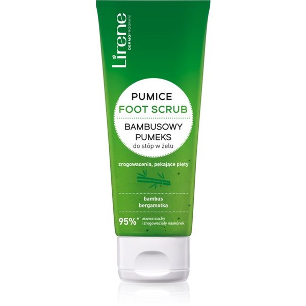 Lirene Lirene Foot Care piling za stopala i pete s prirodnom emulzijom s ekstraktom bambusa 120 ml