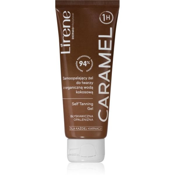 Lirene Lirene Perfect Tan gel za samotamnjenje za lice 75 ml