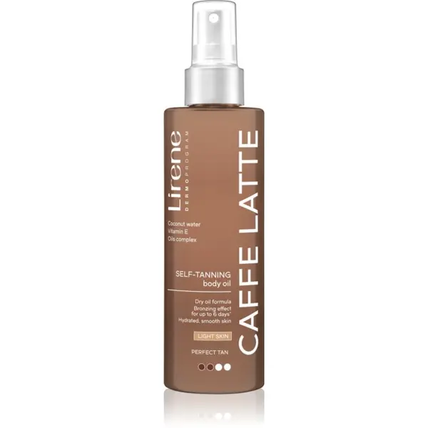 Lirene Lirene Perfect Tan ulje za samotamnjenje za tijelo Caffe Latte 200 ml