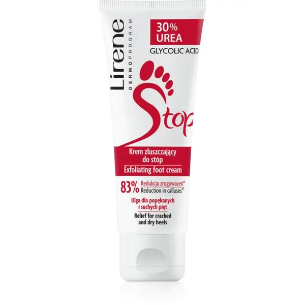 Lirene Lirene Podology Foot Care nježna krema za eksfolijaciju za stopala 75 ml