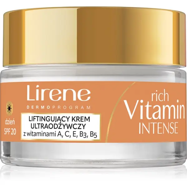 Lirene Lirene Rich Vitamin Intense 50+ učvršćujuća dnevna krema s lifting učinkom SPF 20 50 ml