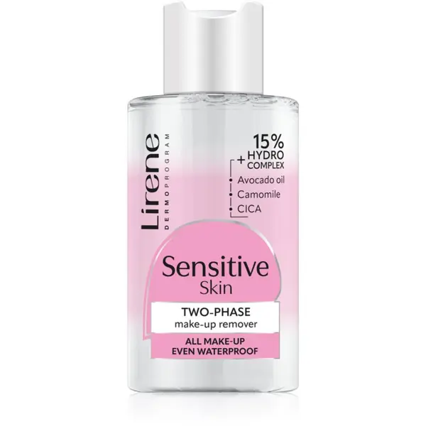 Lirene Lirene Sensitive skin dvofazna micelarna voda za osjetljivu kožu lica 125 ml