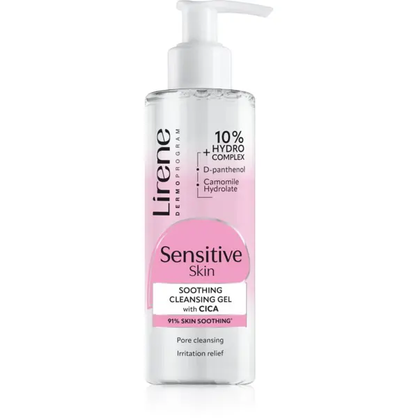 Lirene Lirene Sensitive skin micelarni gel za osjetljivu kožu lica 145 ml