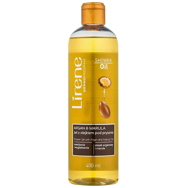 Lirene Lirene Shower Oil Argan and Marula ulje za tuširanje s hranjivim učinkom 400 ml