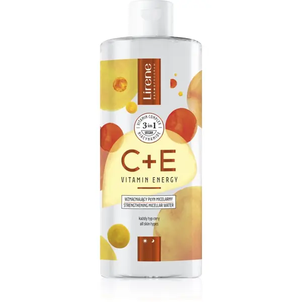 Lirene Lirene Vitamin C+E micelarna voda 3 u 1 s vitaminima C i E 400 ml