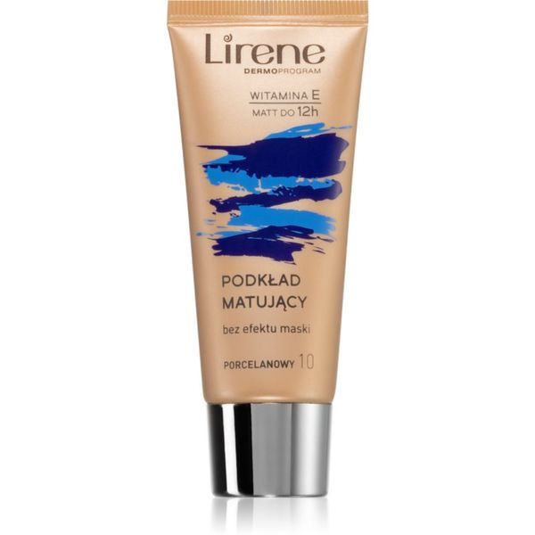 Lirene Lirene Vitamin E matirajući primer nijansa 10 Porcelain 30 ml