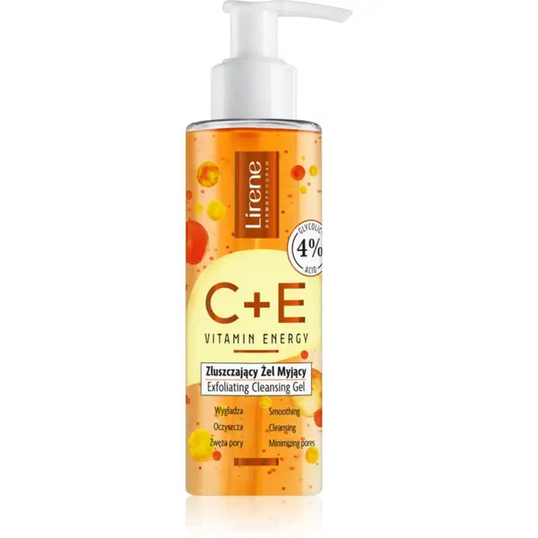 Lirene Lirene Vitamin Energy C+E eksfolijacijski gel za čišćenje 145 ml