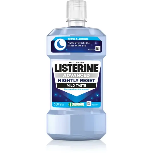 Listerine Listerine Advanced Nightly Reset remineralizirajuća vodica za usta 500 ml