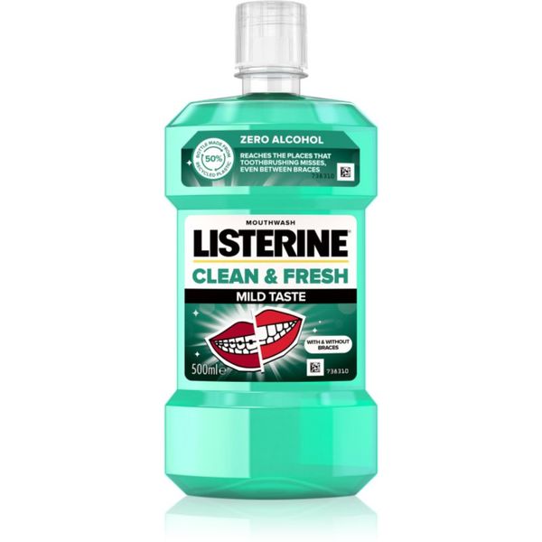 Listerine Listerine Clean & Fresh vodica za usta protiv zubnog karijesa 500 ml