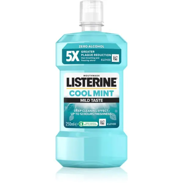 Listerine Listerine Cool Mint Mild Taste vodica za usta bez alkohola okus Cool Mint 250 ml