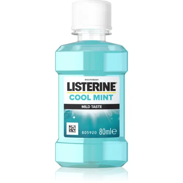 Listerine Listerine Cool Mint Mild Taste vodica za usta bez alkohola okus Cool Mint 80 ml