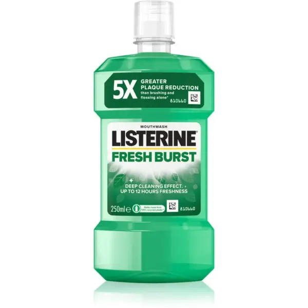 Listerine Listerine Fresh Burst vodica za usta protiv zubnog plaka 250 ml