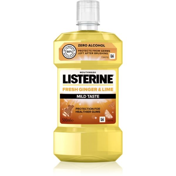 Listerine Listerine Fresh Ginger & Lime osvježavajuća vodica za usta 500 ml