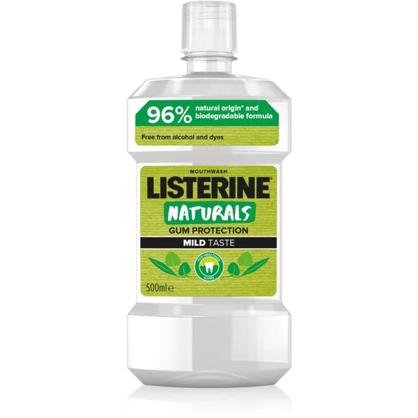 Listerine Listerine Naturals Gum Protection vodica za usta Mild Mint 500 ml