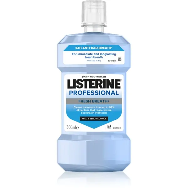 Listerine Listerine Professional Fresh Breath+ vodica za usta za svježi dah 500 ml