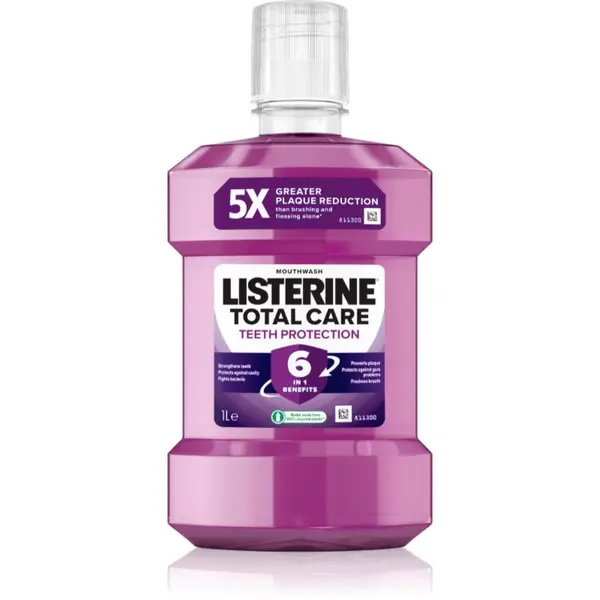 Listerine Listerine Total Care Teeth Protection vodica za usta za kompletnu zaštitu zubi 6 u 1 1000 ml