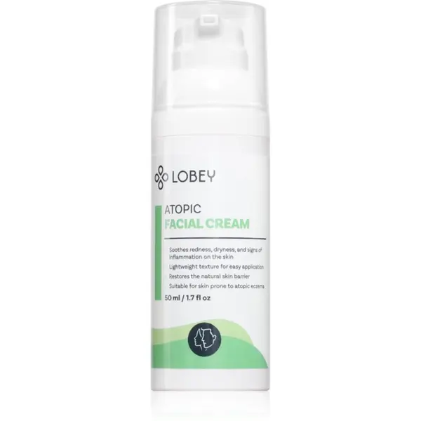 Lobey Lobey Atopic hidratantna krema za lice za suhu i atopičnu kožu lica 50 ml