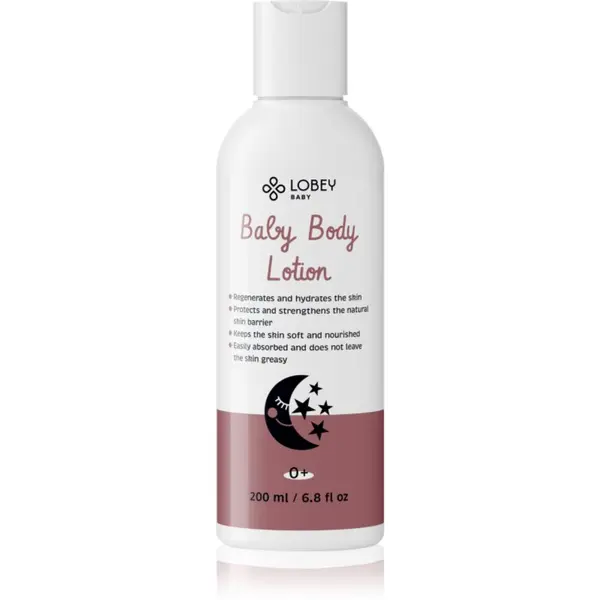 Lobey Lobey Baby Care Body Lotion mlijeko za tijelo za bebe 200 ml