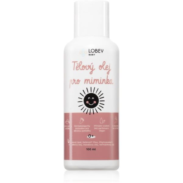 Lobey Lobey Baby Care Body Oil ulje za tijelo za bebe 100 ml
