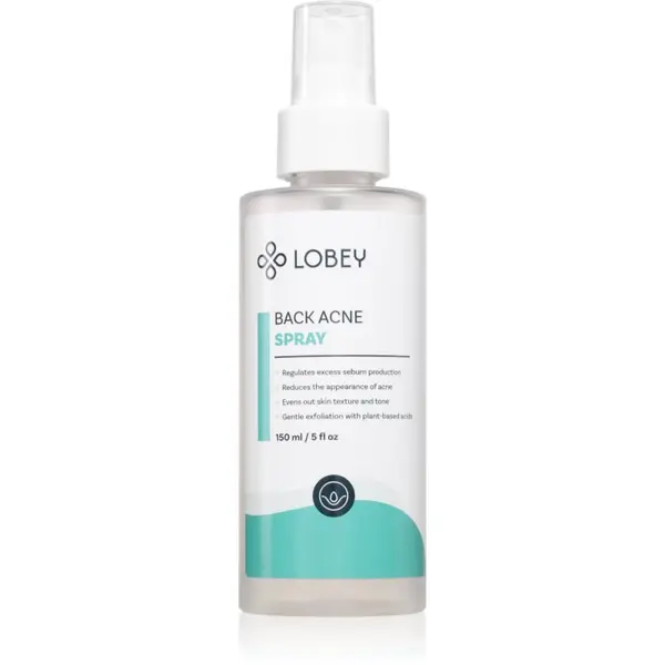 Lobey Lobey Body Care Back Acne Spray lokalna njega protiv akni za tijelo 150 ml