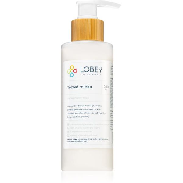 Lobey Lobey Body Care hidratantno mlijeko za tijelo 200 ml