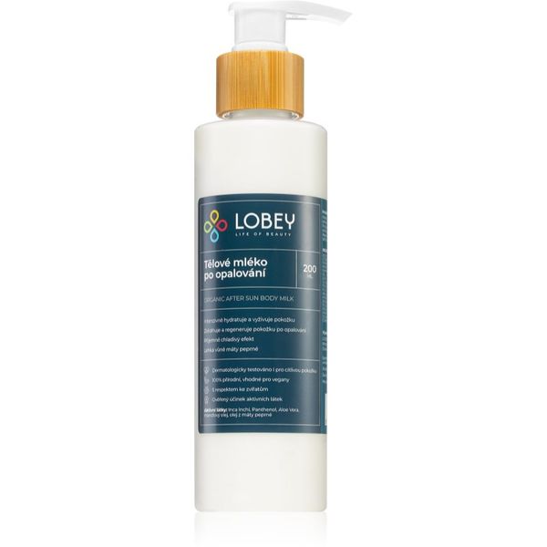 Lobey Lobey Body Care mlijeko poslije sunčanja 200 ml