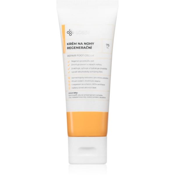 Lobey Lobey Body Care Regenerační krém na nohy regenerirajuća krema za stopala s hidratantnim učinkom 75 ml