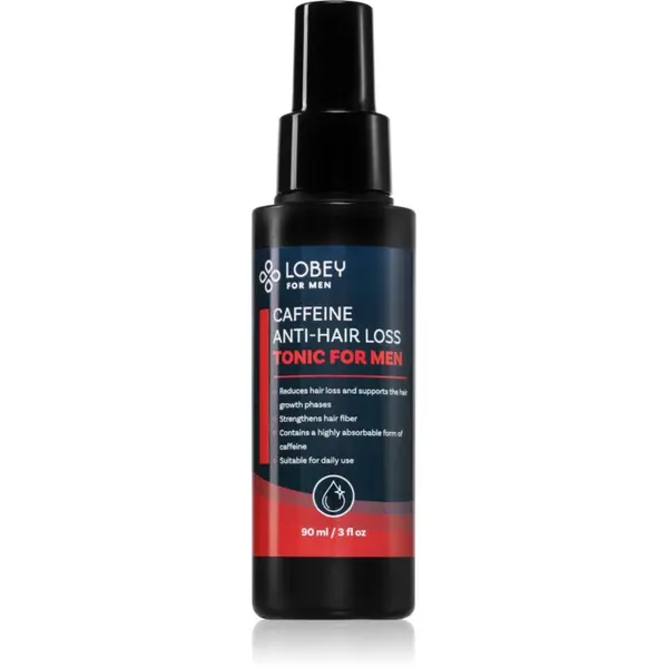 Lobey Lobey Caffeine tonik protiv opadanja kose za muškarce 90 ml