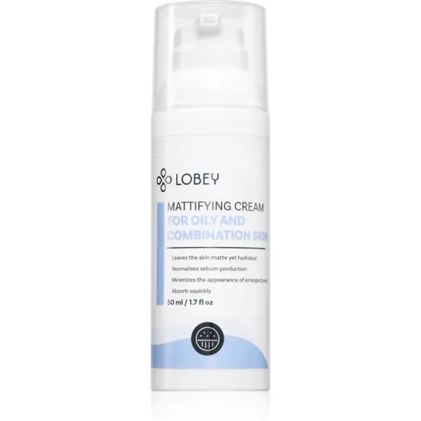 Lobey Lobey Face Care matirajuća krema za masno i problematično lice 50 ml