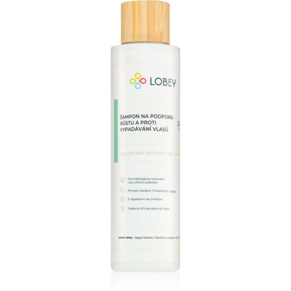 Lobey Lobey Hair Care šampon za jačanje rasta kose te protiv opadanja 200 ml
