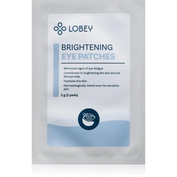 Lobey Lobey Skin Care Brightening Eye Patches hidrogel maska za područje oko očiju 2 g