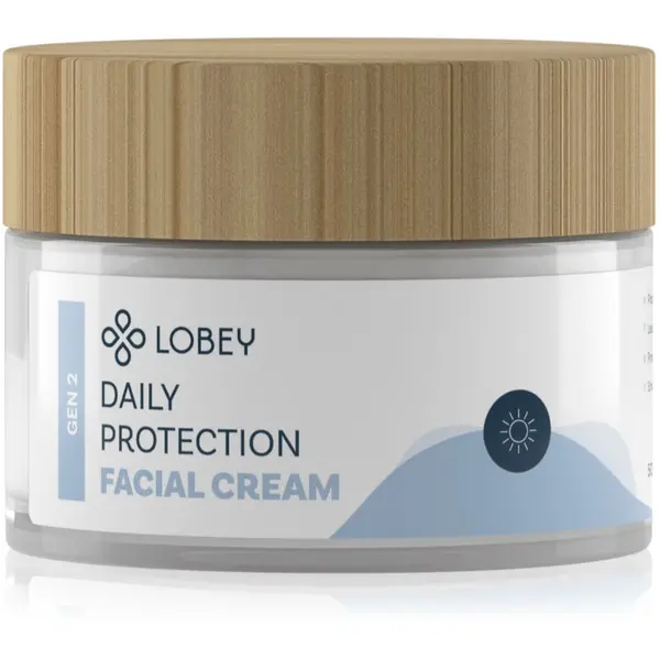 Lobey Lobey Skin Care Daily Protection Facial Cream dnevna krema za zaštitu 50 ml