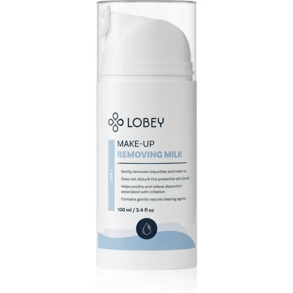 Lobey Lobey Skin Care mlijeko za skidanje šminke BIO kvalitete 100 ml