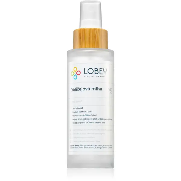 Lobey Lobey Skin Care Obličejová Mlha magla za toniranje lica 100 ml