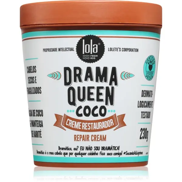 Lola Cosmetics Lola Cosmetics Drama Queen hranjiva maska za kosu 230 g