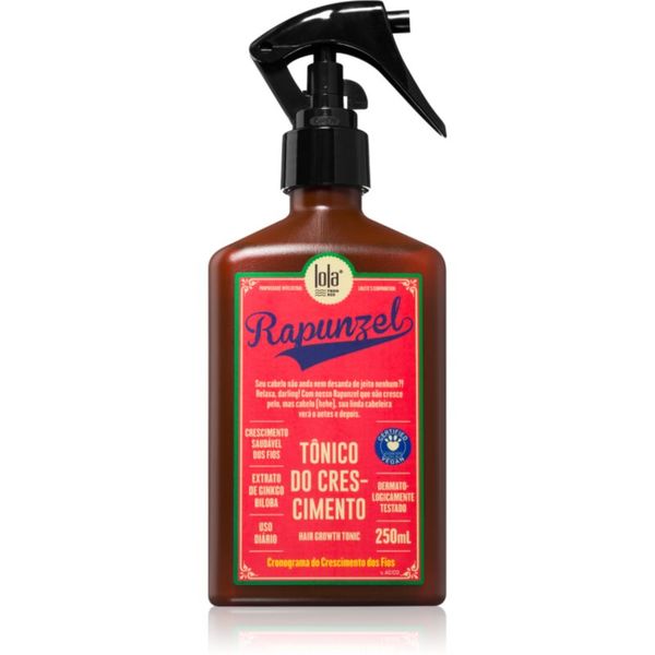 Lola Cosmetics Lola Cosmetics Rapunzel Tónico toner za rast kose i jačanje korijena 250 ml