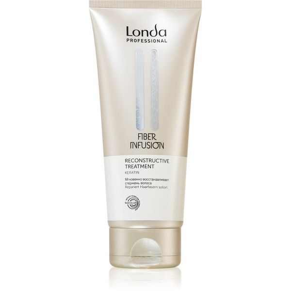 Londa Professional Londa Professional Fiber Infusion In-Salon Reconstructive Treatment obnavljajuća maska za oštećenu kosu s keratinom 200 ml