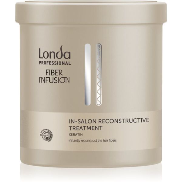Londa Professional Londa Professional Fiber Infusion In-Salon Reconstructive Treatment obnavljajuća maska za oštećenu kosu s keratinom 750 ml