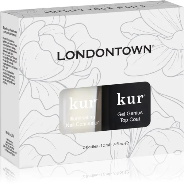 LONDONTOWN LONDONTOWN Conceal + Go Duo set lakova za nokte