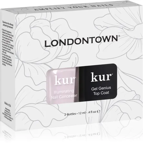 LONDONTOWN LONDONTOWN Conceal + Go Pink set lakova za nokte