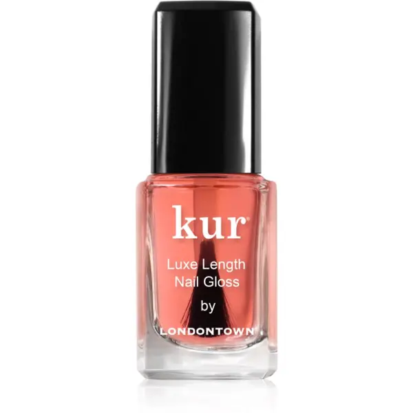 LONDONTOWN LONDONTOWN Kur Luxe Length Nail Gloss lak za jačanje slabih i oštećenih noktiju 12 ml