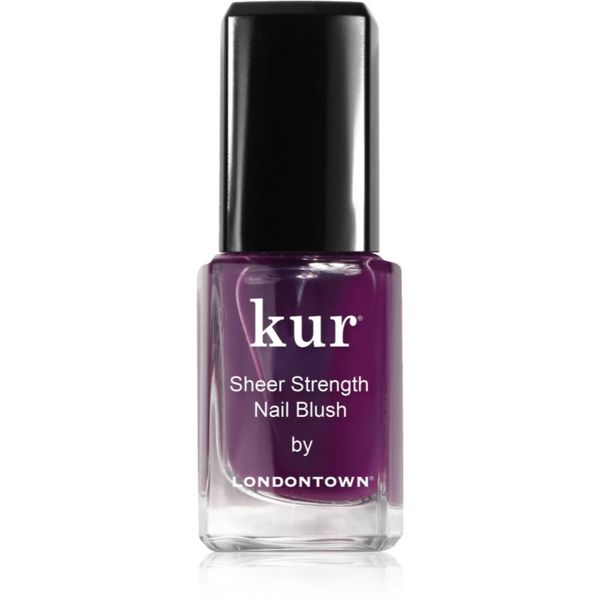 LONDONTOWN LONDONTOWN Kur Sheer Strength Nail Blush učvršćujuća i posvjetljujuća tonirana njega za nokte nijansa Concord 12 ml