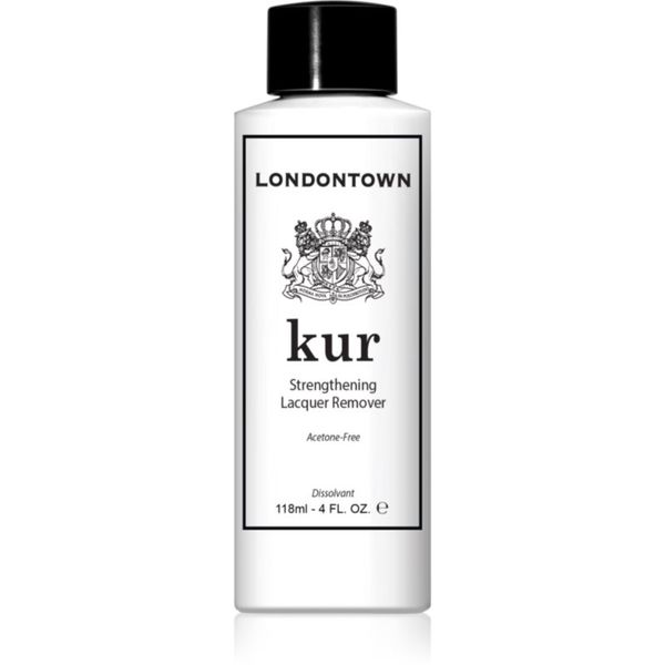LONDONTOWN LONDONTOWN Kur Strengthening Lacquer Remover sredstvo za skidanje laka s noktiju 118 ml