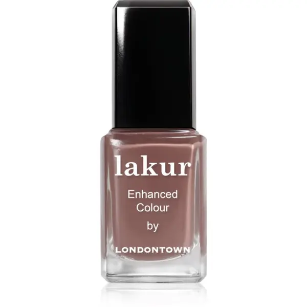 LONDONTOWN LONDONTOWN Lakur dugotrajni lak za nokte nijansa Dirty Chai 12 ml